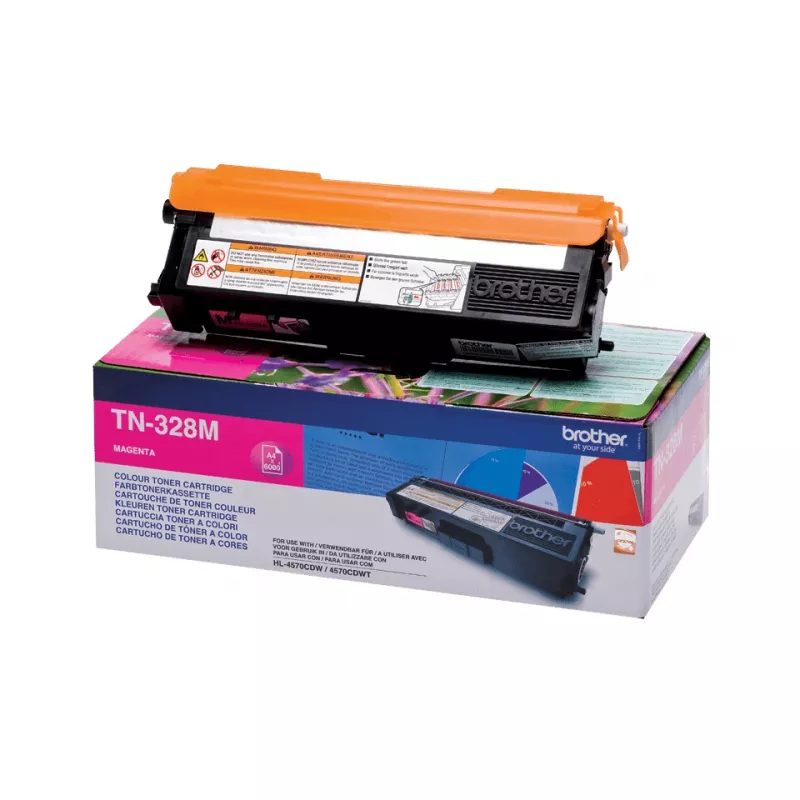 Tonerkartusche Brother TN-328M 1500 Seiten Magenta