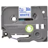 Laminierband Brother TZe223 9mm blau auf weiß