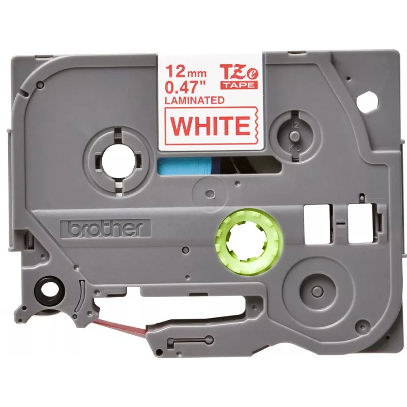 Etikettenband Brother TZE-232 Rot auf Weiß