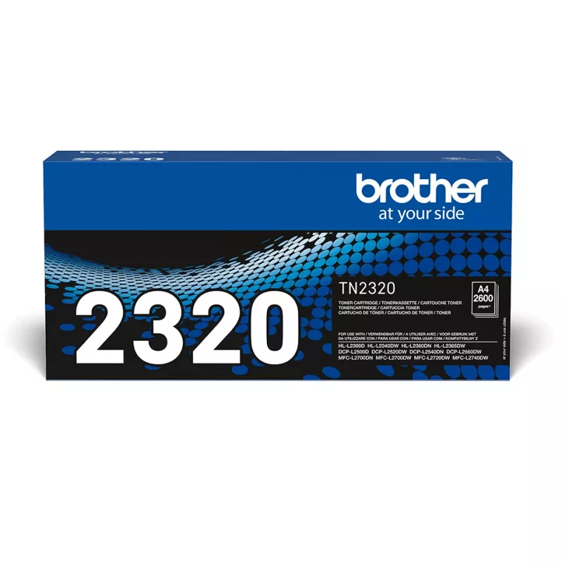 Brother TN-2320 Tonerkartusche 1 Stk. Original Schwarz