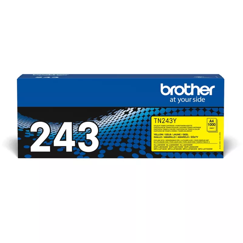 Brother TN-243Y Tonerkartusche 1 Stk. Original Gelb