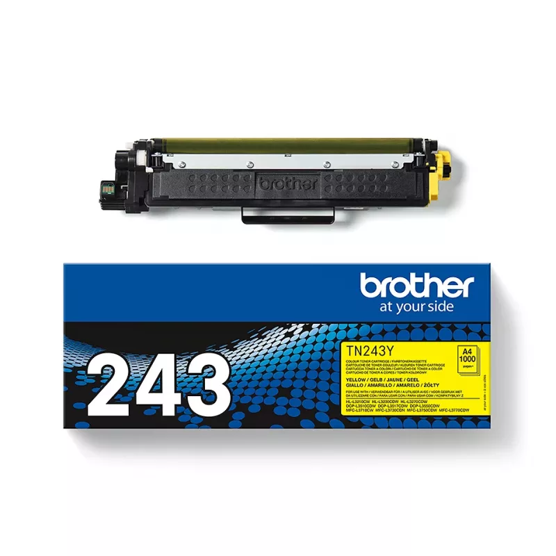 Brother TN-243Y Tonerkartusche 1 Stk. Original Gelb