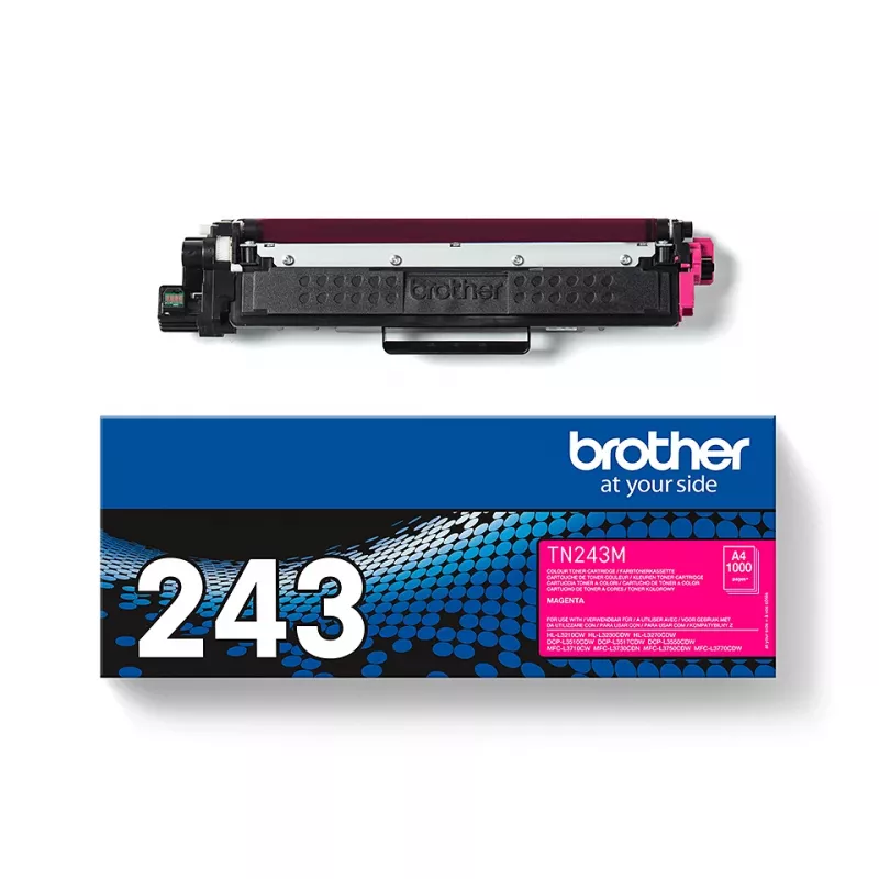Brother TN-243M Tonerkartusche 1 Stk. Original Magenta