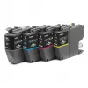 Brother LC-421XLVAL PagePack 4 Stück Original High (XL) Ertrag Schwarz, Cyan, Magenta, Gelb
