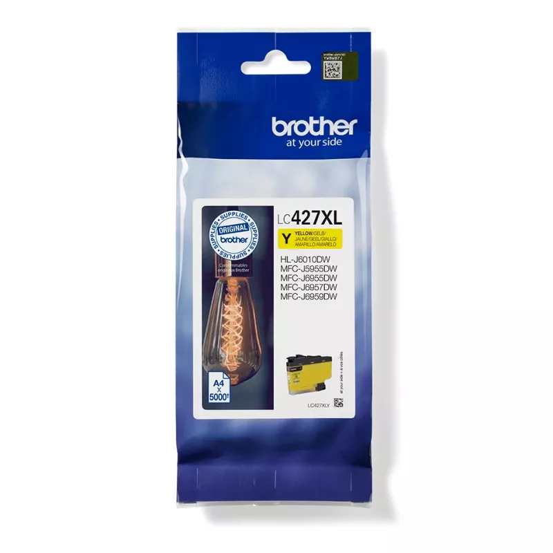 Brother LC-427XLY Tintenpatrone 1 Stück Original High (XL) Yield Gelb