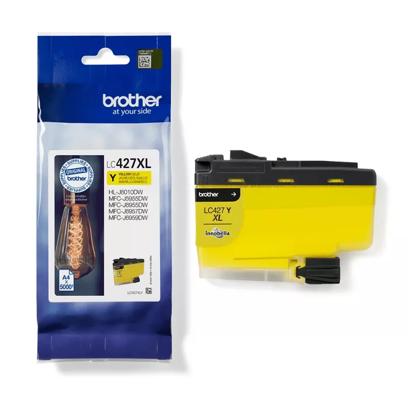Brother LC-427XLY Tintenpatrone 1 Stück Original High (XL) Yield Gelb