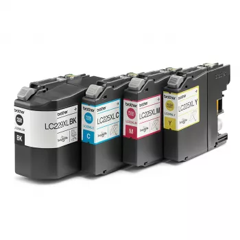 Brother LC229XLVALBPDR Tintenpatrone 4 St. Original Schwarz, Cyan, Magenta, Gelb