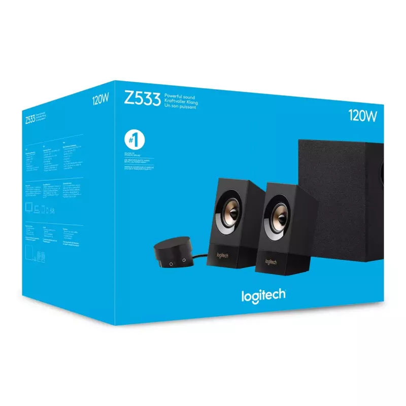 Logitech Multimedia-Lautsprecher z533, 60 W