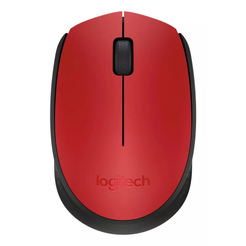 LOGITECH M171 Kabellose Maus Rot Emea