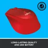 LOGITECH M330 Silent Plus Rot