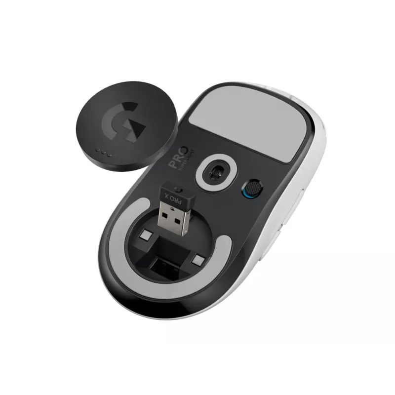 LOGITECH PRO X SUPERLIGHT Kabellose Gaming-Maus - Weiß