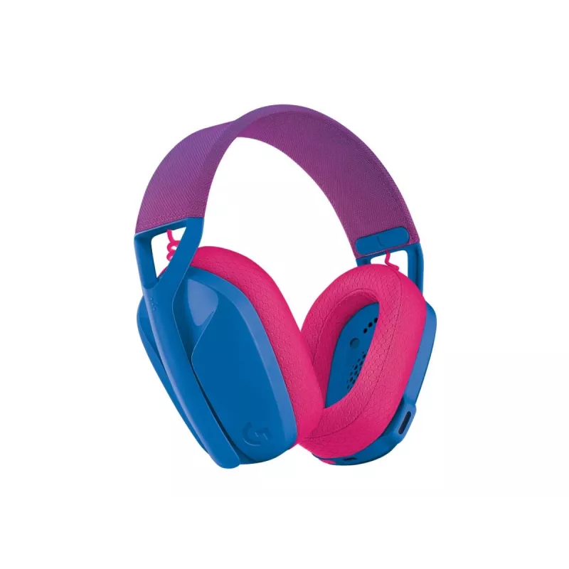 LOGITECH G435 Lightspeed Kabelloses Gaming-Headset – Blau
