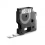 Label Tape DYMO D1 Durable Schwarz auf Weiß 12 mm