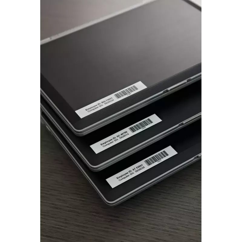 DYMO Authentic D1 Labels | Schwarzer Druck auf weißem Band | 12 mm x 7 m | Selbstklebende Etiketten für LabelManager Etikettendrucker | Hergestellt in Europa