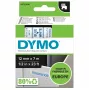 DYMO Authentic D1 Etiketten | Blauer Druck auf weißem Band | 12 mm x 7 m | Selbstklebende Etiketten für LabelManager Etikettendrucker | Hergestellt in Europa