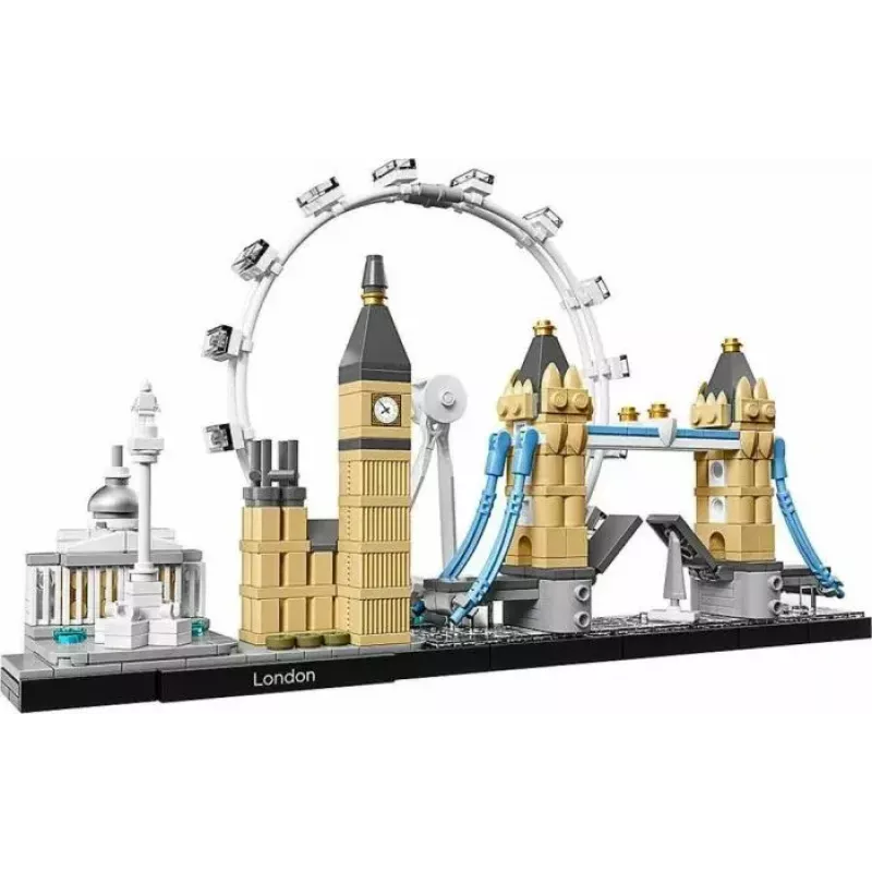 LEGO Architecture London 21034 Bauset — 468 Teile, Stadtwahrzeichen-Modell