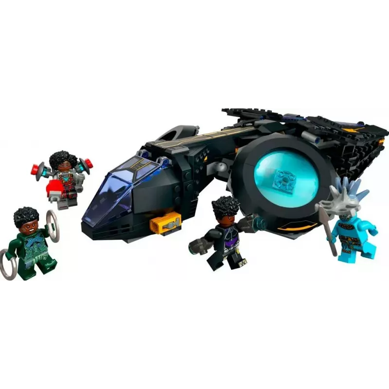 LEGO Marvel Set 76211 Shuris Schiff — baubares Spielset mit Minifiguren