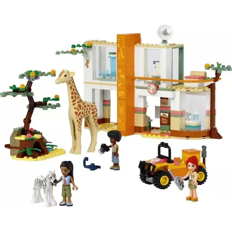 LEGO Set LEGO Friends 41717 Mias Tierrettung Spielset mit Tierfiguren und Zubehör