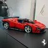LEGO Technic Bausatz Ferrari Daytona SP3 im Maßstab 1:8, 3 778 Teile, rot, 6,99 kg