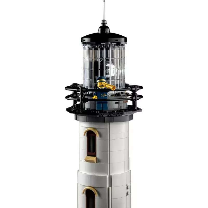 LEGO Ideas 21335 Motorisierter Leuchtturm – 2.065 Teile, motorisiertes rotierendes Licht, ab 18