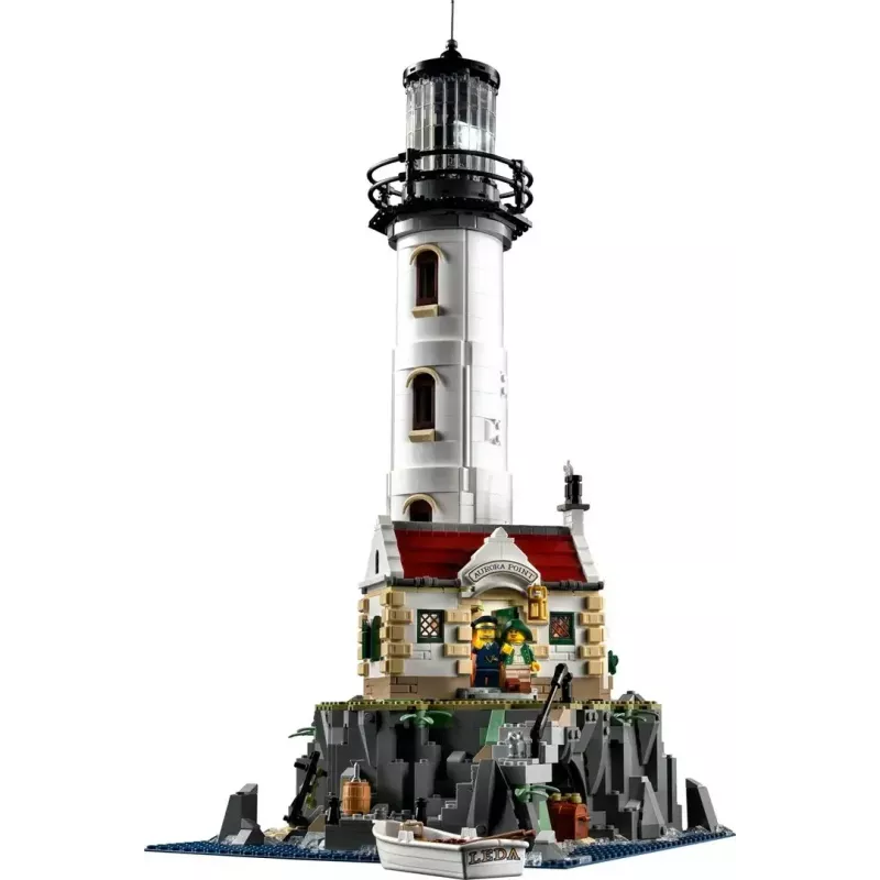LEGO Ideas 21335 Motorisierter Leuchtturm – 2.065 Teile, motorisiertes rotierendes Licht, ab 18