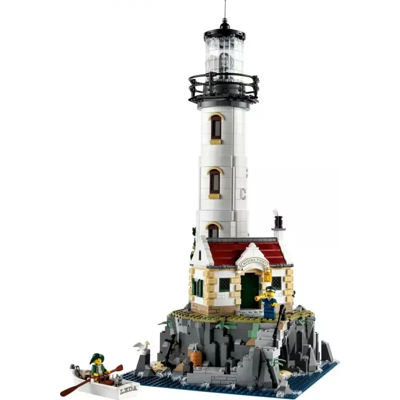 LEGO Ideas 21335 Motorisierter Leuchtturm – 2.065 Teile, motorisiertes rotierendes Licht, ab 18