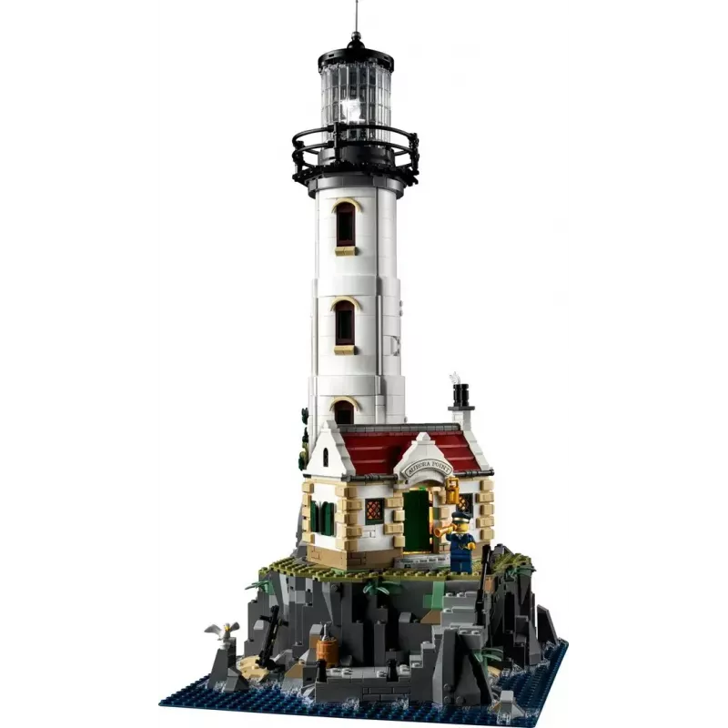 LEGO Ideas 21335 Motorisierter Leuchtturm – 2.065 Teile, motorisiertes rotierendes Licht, ab 18