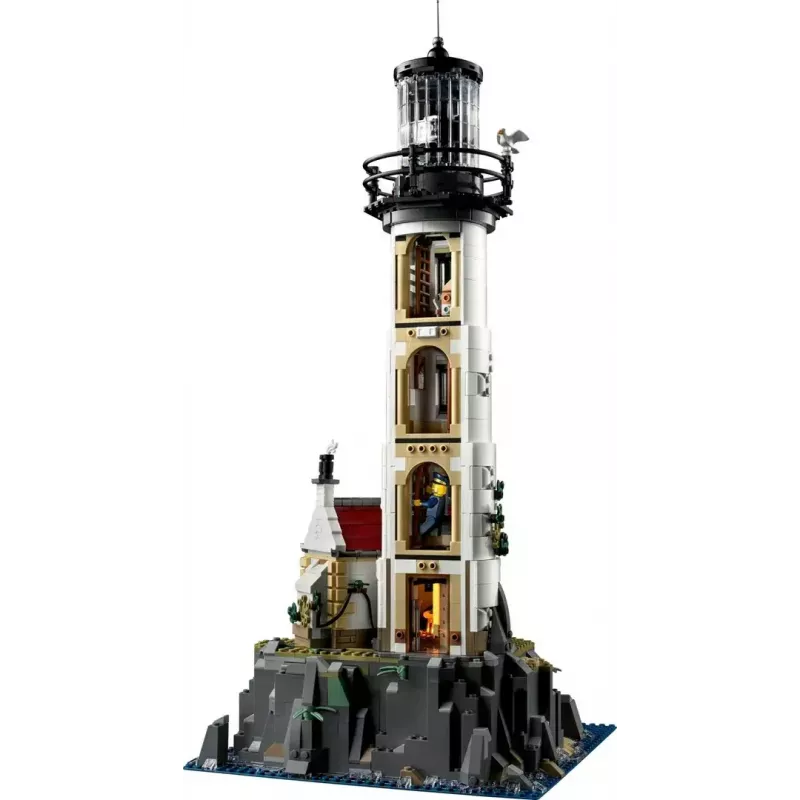 LEGO Ideas 21335 Motorisierter Leuchtturm – 2.065 Teile, motorisiertes rotierendes Licht, ab 18