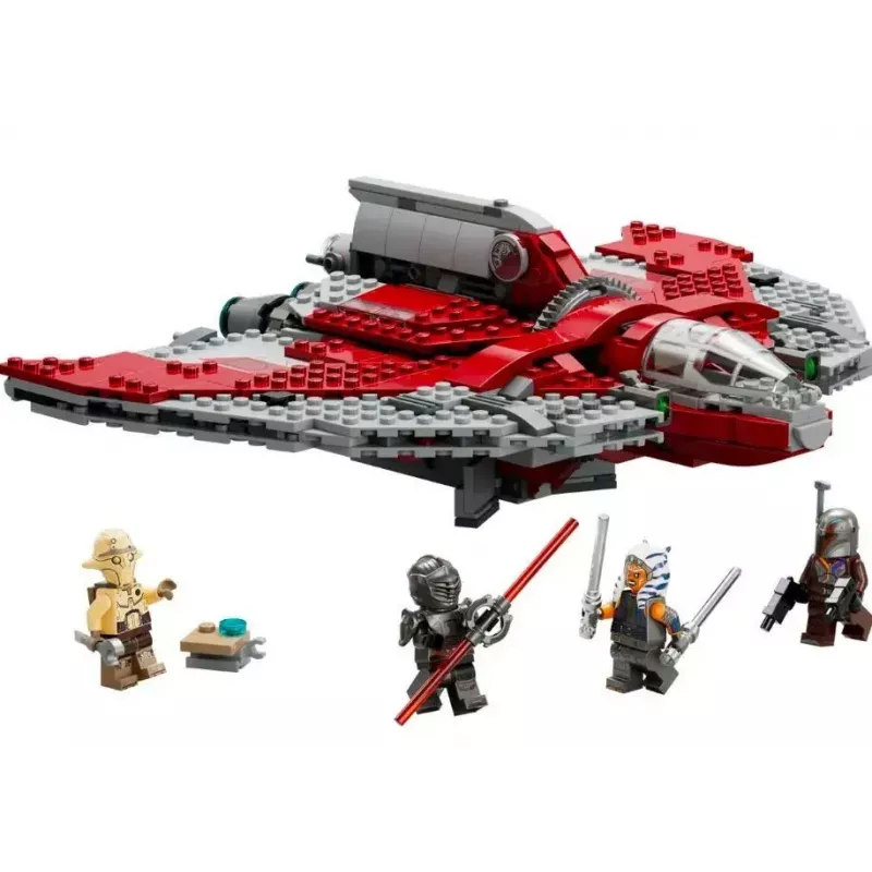 Konstruktionsspielzeug LEGO Star Wars Ahsoka Tanos T-6 Jedi-Shuttle 75362