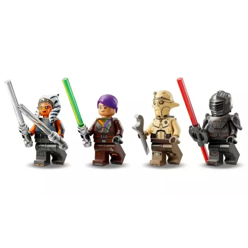 Konstruktionsspielzeug LEGO Star Wars Ahsoka Tanos T-6 Jedi-Shuttle 75362