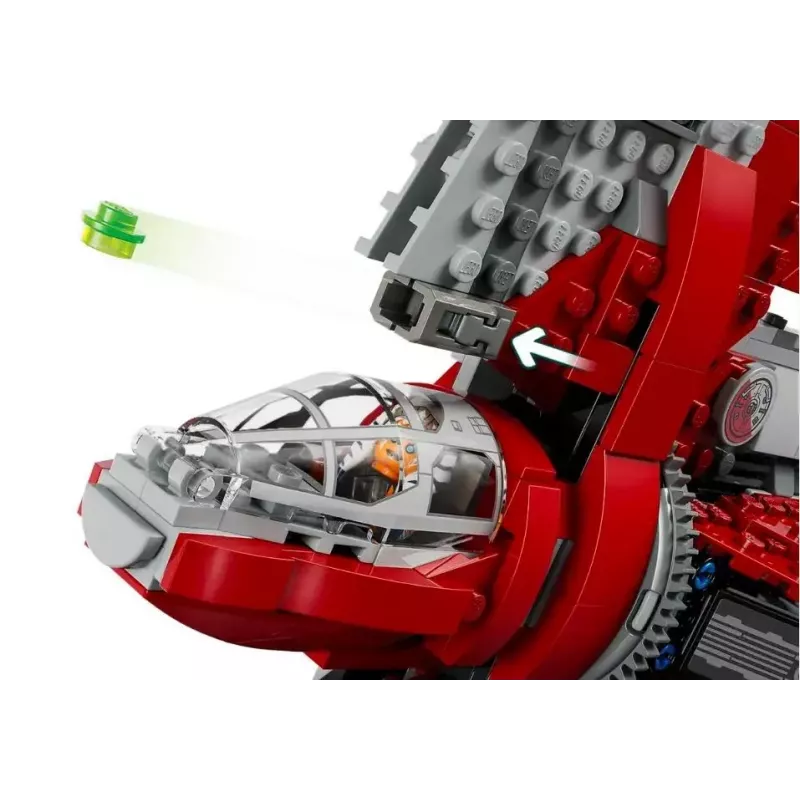 Konstruktionsspielzeug LEGO Star Wars Ahsoka Tanos T-6 Jedi-Shuttle 75362