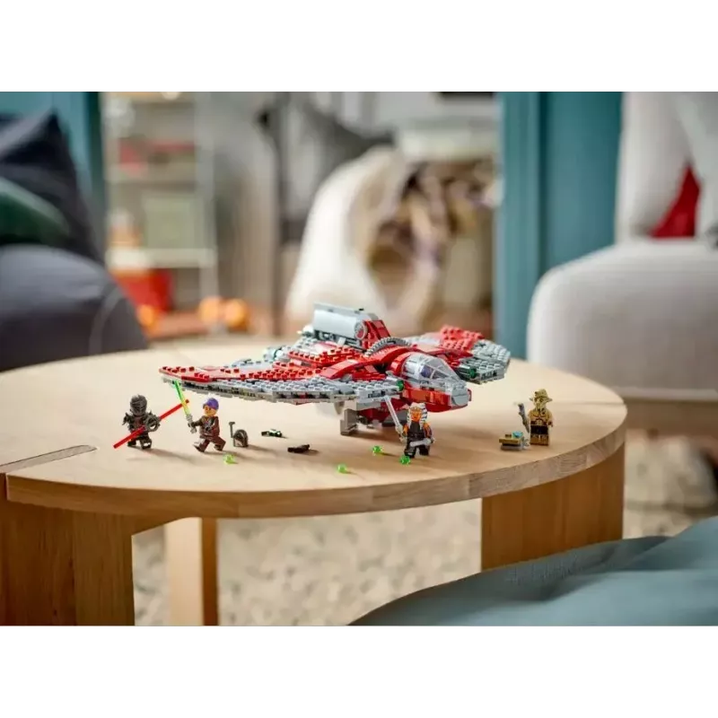 Konstruktionsspielzeug LEGO Star Wars Ahsoka Tanos T-6 Jedi-Shuttle 75362