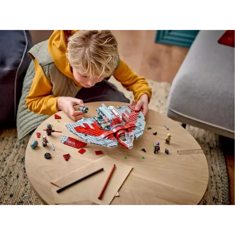 Konstruktionsspielzeug LEGO Star Wars Ahsoka Tanos T-6 Jedi-Shuttle 75362