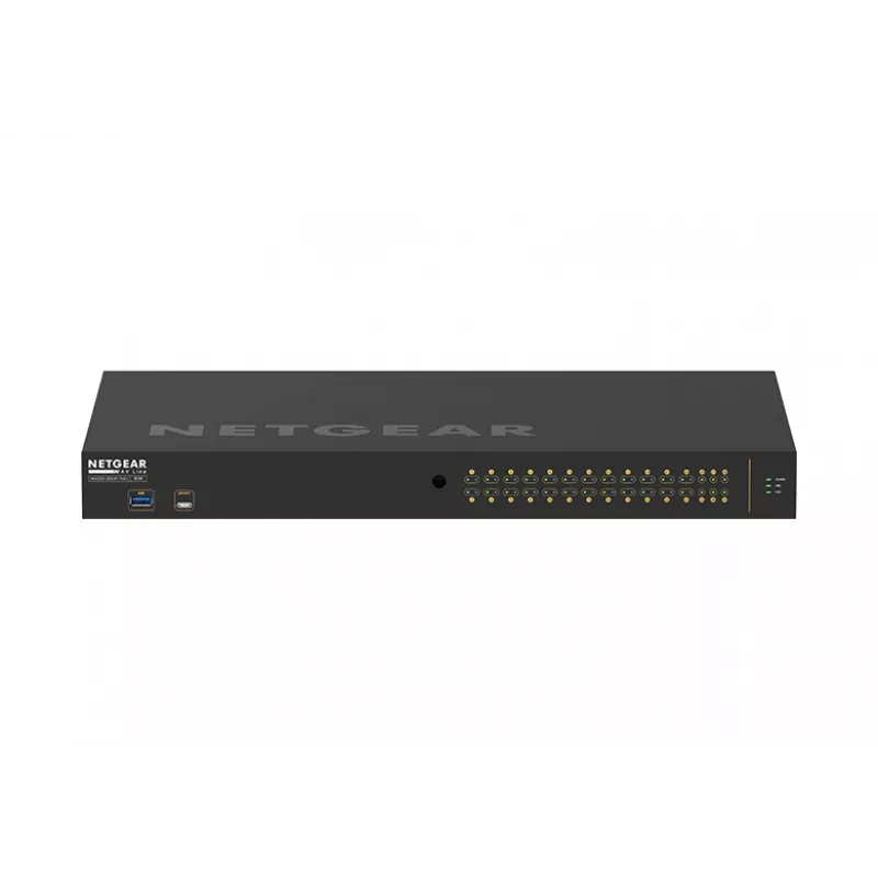 NETGEAR GSM4230P-100EUS Netzwerk-Switch Managed L2/L3 Gigabit Ethernet (10/100/1000) Power over Ethernet (PoE) 1U Schwarz