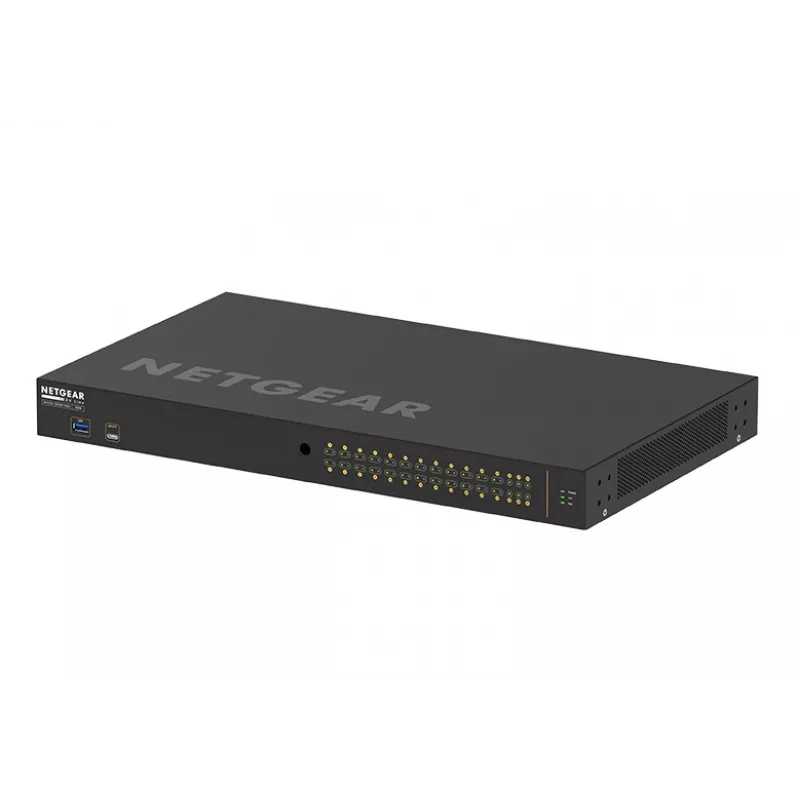 NETGEAR GSM4230P-100EUS Netzwerk-Switch Managed L2/L3 Gigabit Ethernet (10/100/1000) Power over Ethernet (PoE) 1U Schwarz