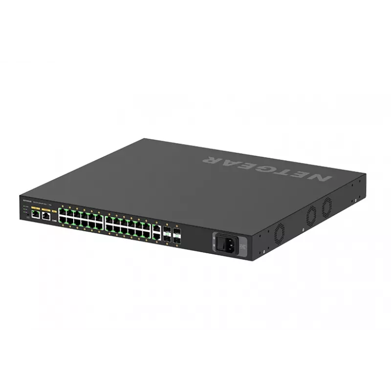 NETGEAR GSM4230P-100EUS Netzwerk-Switch Managed L2/L3 Gigabit Ethernet (10/100/1000) Power over Ethernet (PoE) 1U Schwarz