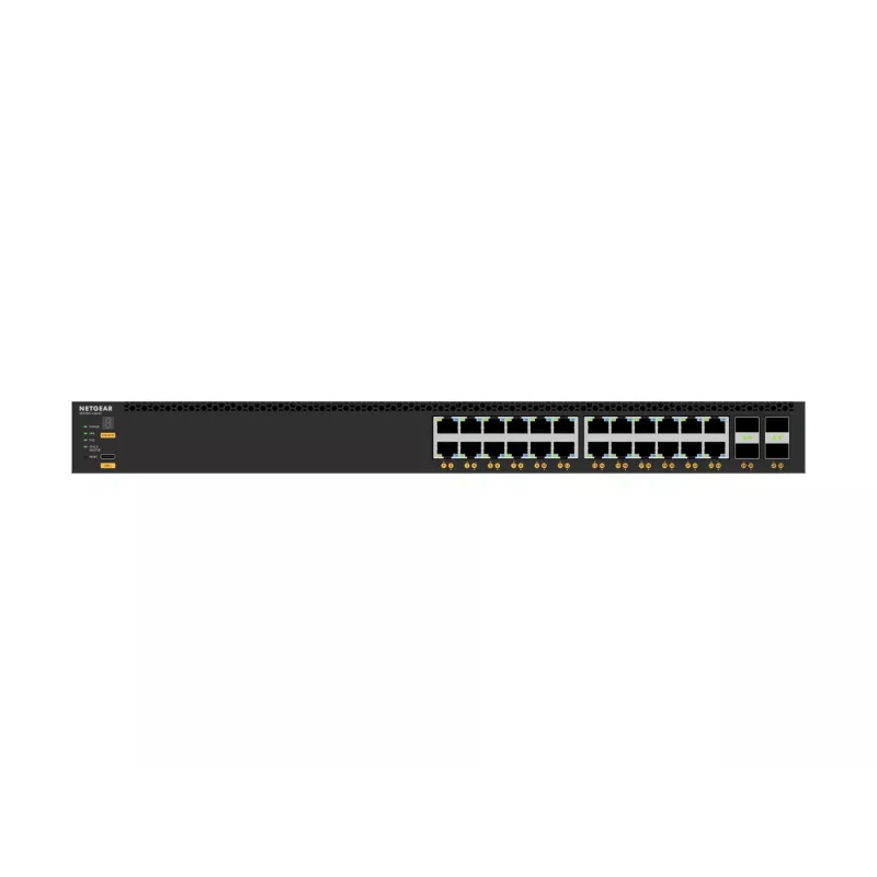 NETGEAR M4350-24X4V Managed L3 10G Ethernet (100/1000/10000) Power over Ethernet (PoE) 1U Schwarz