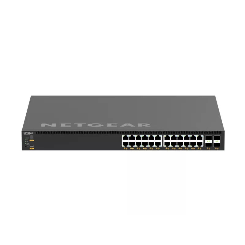 NETGEAR M4350-24X4V Managed L3 10G Ethernet (100/1000/10000) Power over Ethernet (PoE) 1U Schwarz