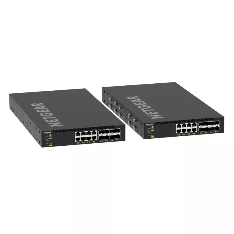 NETGEAR M4350-8X8F Managed L3 10G Ethernet (100/1000/10000) 1U Schwarz