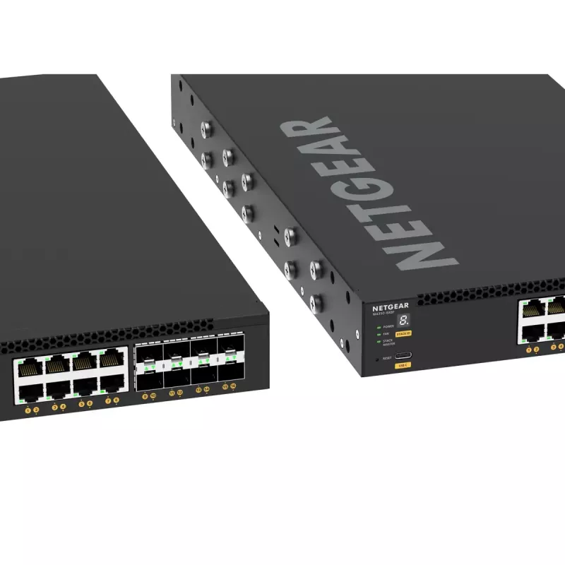 NETGEAR M4350-8X8F Managed L3 10G Ethernet (100/1000/10000) 1U Schwarz