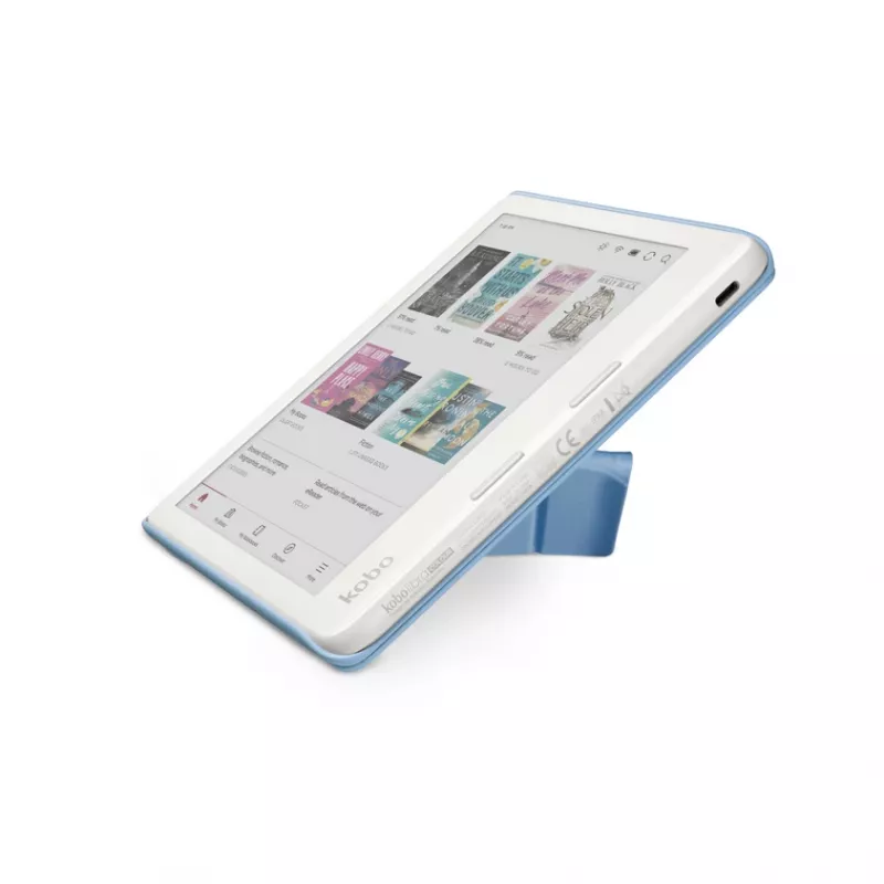 Folio Case Rakuten Kobo SleepCover N428-AC-BL-E-PU Blau