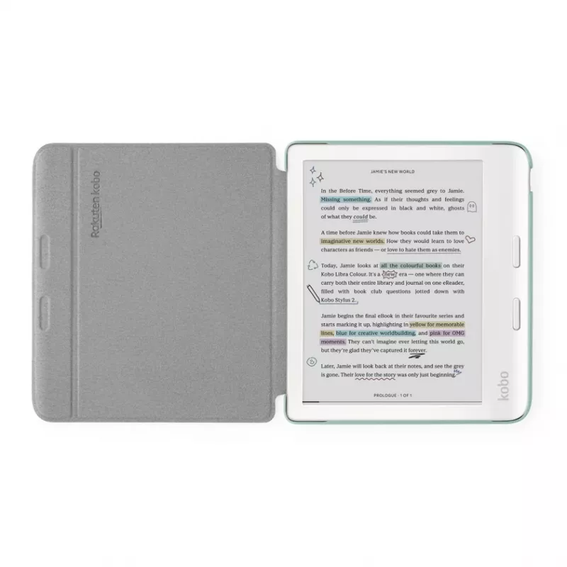 Folio Case Rakuten Kobo Basic SleepCover 17,8 cm grün