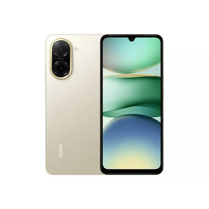 Smartphone Xiaomi Redmi A5 — 6,88 Zoll Display, 3 GB RAM, 64 GB, 32 MP Rückkamera, 5200 mAh, Dual-SIM, Android 15, IP54