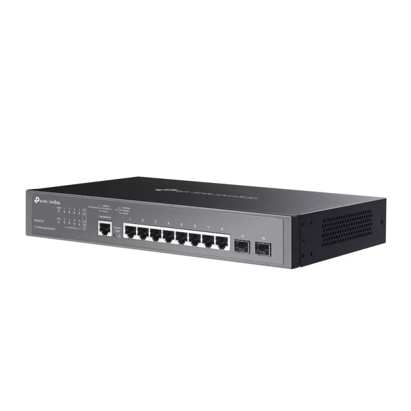 TP-Link Omada 8-Port Gigabit L2+ Managed Switch mit 2 SFP-Steckplätzen