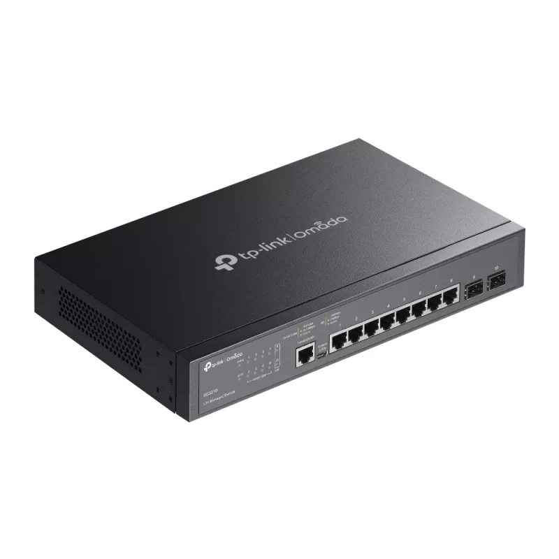 TP-Link Omada 8-Port Gigabit L2+ Managed Switch mit 2 SFP-Steckplätzen