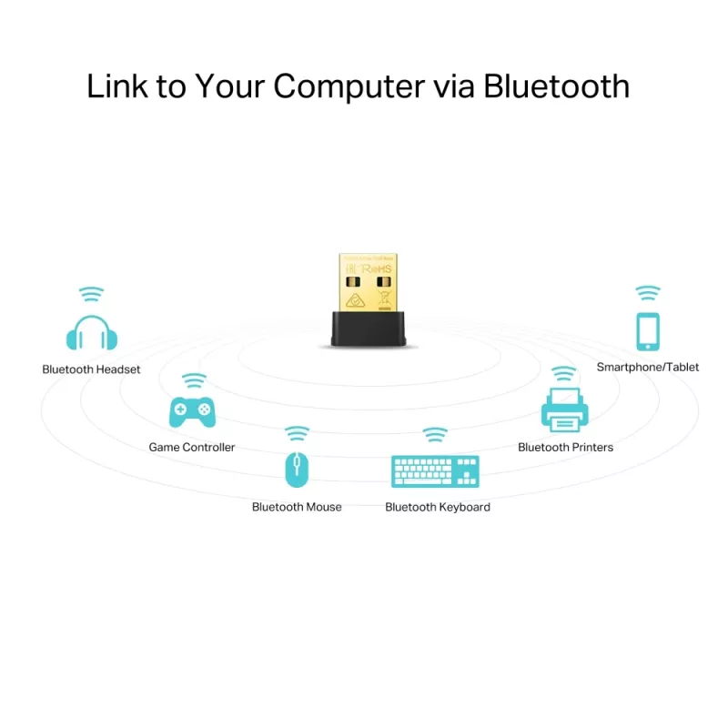 TP-Link AC600 Nano Dualband-WLAN Bluetooth 4.2 USB-Adapter
