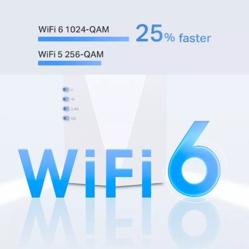 Netzwerk-Sender & -Empfänger TP-Link AX1800 Wi-Fi 6