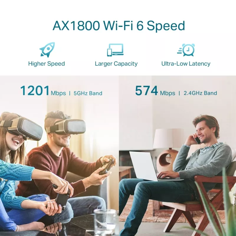 Netzwerk-Repeater TP-Link AX1800 WiFi 6 Extender RE605X