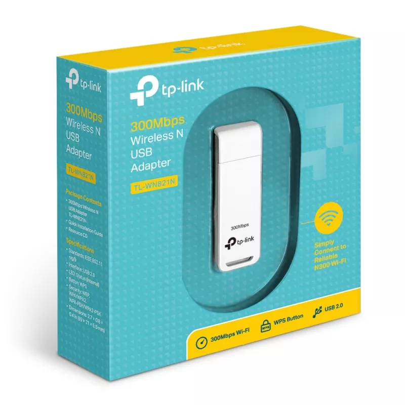 TP-Link TL-WN821N Netzwerkkarte WLAN 300 Mbit/s
