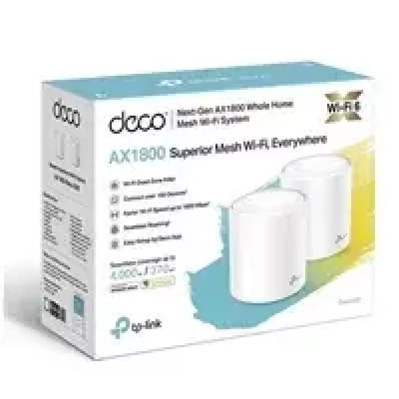 TP-Link AX1800 Whole Home Mesh Wi-Fi 6 System, 2er-Pack